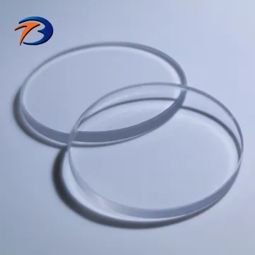 Custom Optical Window - Infrared Transmission IR CaF2 Glass Protective Window