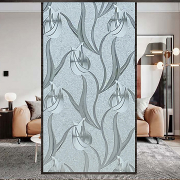 decorative self adhesive static cling window film