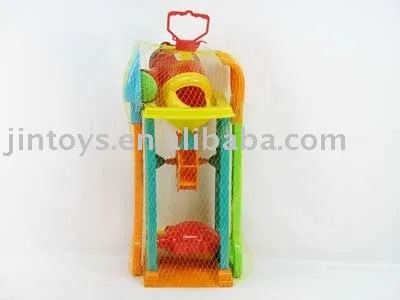 Plastic Toy, Beach Set(6in1)