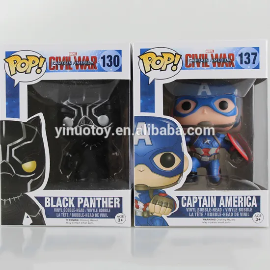 High Qulity Movies Figures FUNKO POP Black Panther Action From Hot Movies