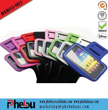 Neoprene mobile phone arm bag for Samsung(DYB15-021)