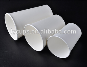 12 oz 330ml H:118mm Reusable Disposable Paper Cups