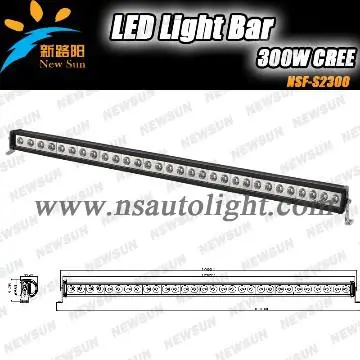 50\'\' 300W led light bar off road,LED Spot Flood Combo Work Bar,4x4 bar