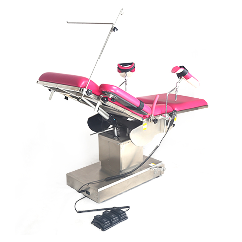 The electric operation table for gynecology