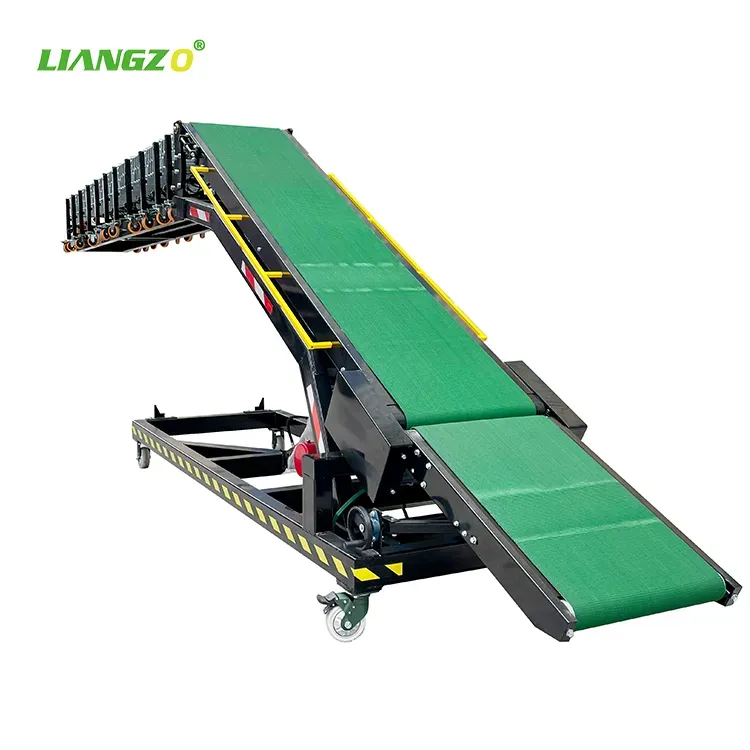 Liangzo PVC Belt Conveyor System for Container Loading and Unloading
