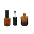 Bo'sh tirnoq polsha idishlari Amber 15ml