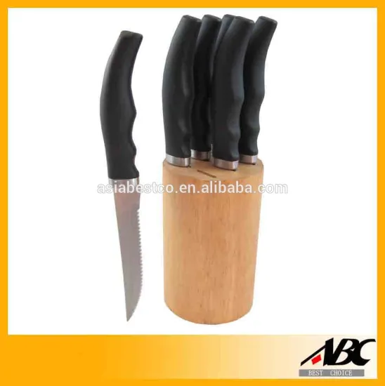 High Quality Non Skid Handle Stainless Steel Serrated Steak Knife