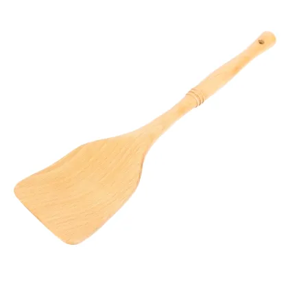 Natural Wood Kitchen Utensil Set: Wooden Culinary Tools for Cooking