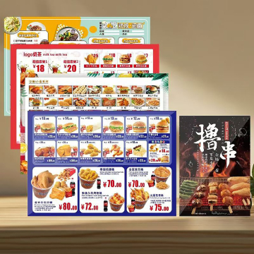 pvc restaurant menu board