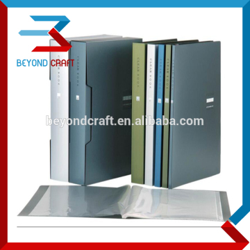 โฟลเดอร์ไฟล์แสดงหนังสือพลาสติกพลาสติกขนาดพลาสติกขนาด PP ขนาด