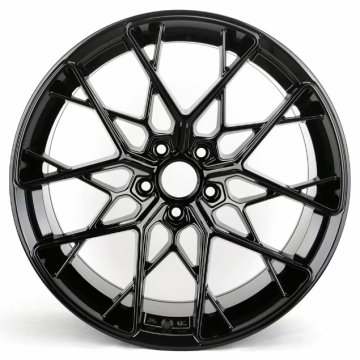 Gloss black casting wheels