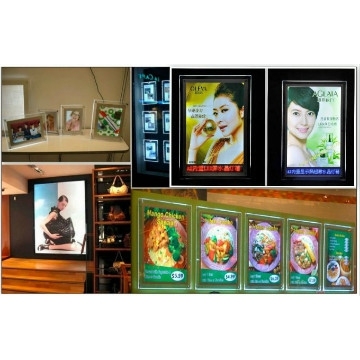 High Quality Hang Wire LED Light Box