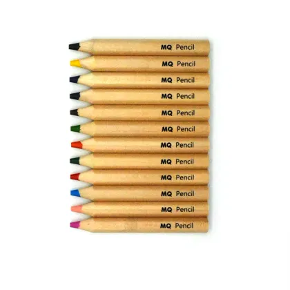 High Quality Colored Hexagonal Pencils, 3.5 Inch Jumbo Mini Colored Pencils