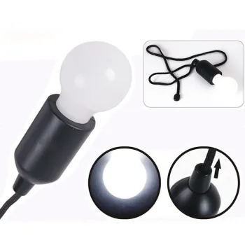HB-6020 NEW Portable Closet Light Bulbs LED Pull Light Hanging Anywhere