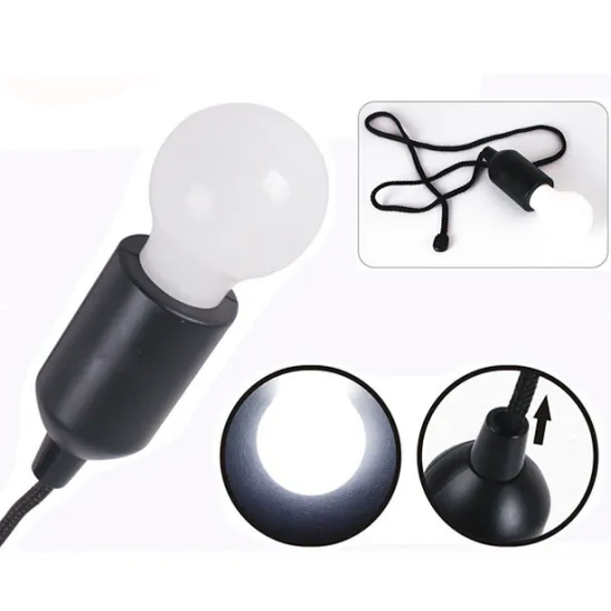 HB-6020 NEW Portable Closet Light Bulbs LED Pull Light Hanging Anywhere