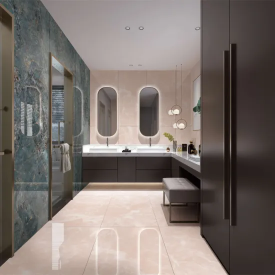 Luxury Modern House Living Room Tiles: 750*1500mm Porcelain Ceramic Flooring and Wall Solutions