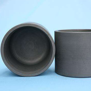 Creuset en graphite de carbure de silicium de vente chaude