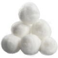 Bola de algodão de algodão desnatado descartável