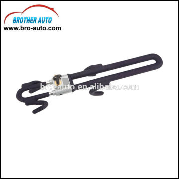 High quality stainless steel standard size 3key auto steering wheel lock with CE