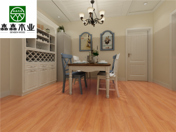 Oak Crystal Tekstur Lantai Vinyl modern