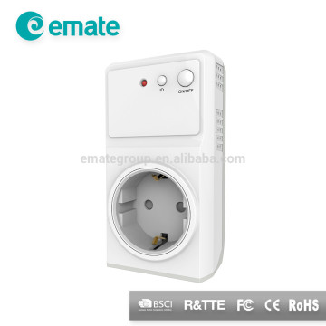Remote Controlled wireless Easy opeartion Socket in Germany Edition - L
