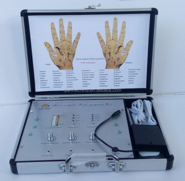 Hand diagnosis therapy device/acupuncture diagnosis machine