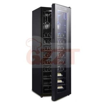 Luxury 48 Bottle 138 Litre Dual Zone Commercial Restaurant Wine Cooler Refrigerator