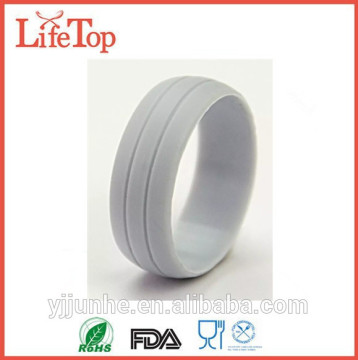 Men's Silicone Wedding Ring Made of Hypoallergenic Medical Grade Silicone Wedding Band Ring