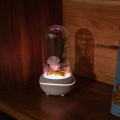 Lámpara de fragancia portátil aroma de cristal Difusor sin agua
