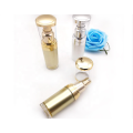 Golden Acrylic Vacuum Cosmetic Liquid Spray Bottle