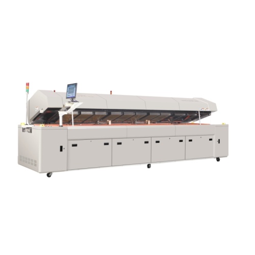 Tin-Saving Nitrogen Wave Soldering 8 Heating Zones Reflow Oven Supplier