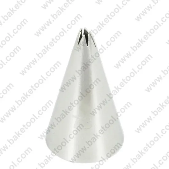 Stainless steel304 cake decorating nozzle #73
