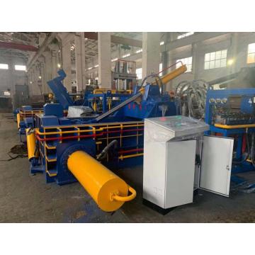 Auto Waste Automobile Shell Horizontal Metal Scrap Baler