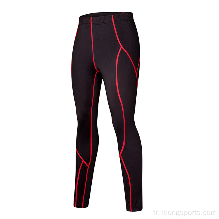 Pantalon de fitness spandex de gymnase en gros de gymnase