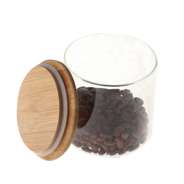 Wholesale Eco Friendly Wooden Bamboo Lid with Silicone Ring for Candle Jars