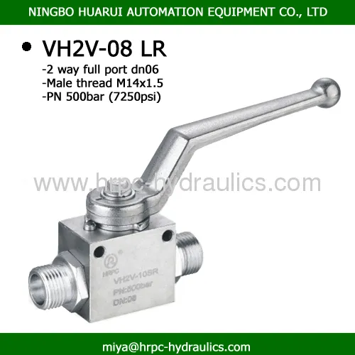 Vh2v Full Port High Pressure Ball Valves 