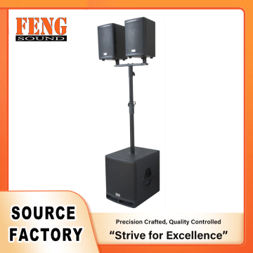 DSP Powered Active Satellite PA Audio System