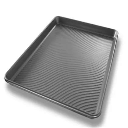 Rk Bakeware China-Nonstick Aluminum Biscuits Pans/Baking Tray for Wholesale Bakeries