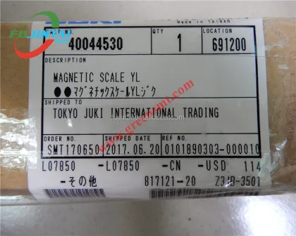 JUKI KE-2070L KE-2080L KE-1070L KE-1080L SMT Machine Magnetic Scale 40044530 Spare Parts