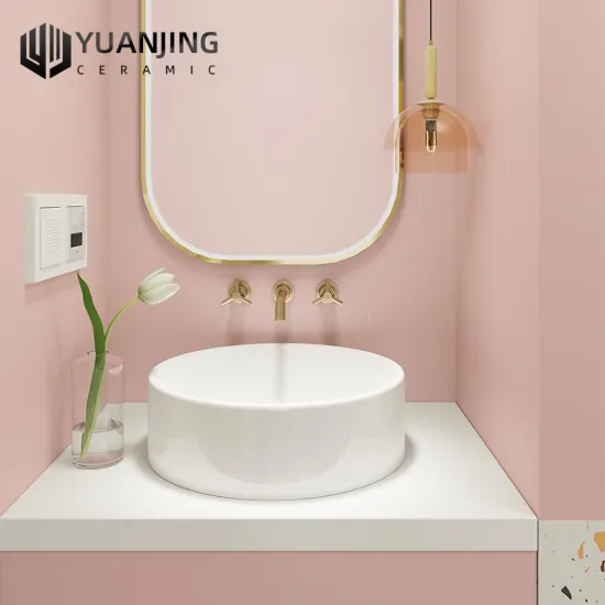 Modern 300x600mm Pink Porcelain Tiles: Ideal for Bathroom, Kitchen, Balcony Flooring with Anti-Slip Finish