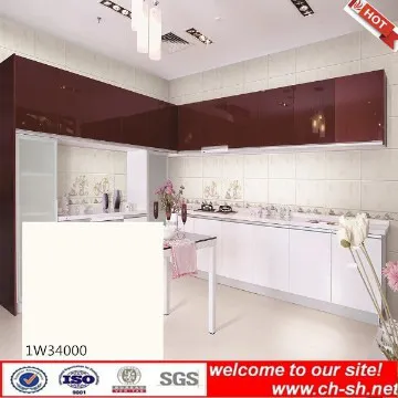 glazed ceramic tiles plain white 300x300