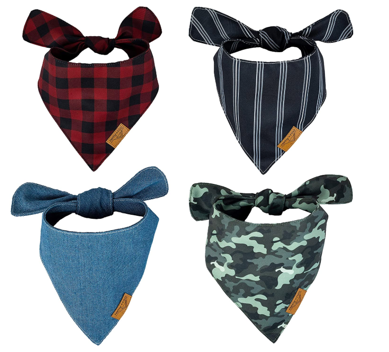 Multiple Sizes Dog Bandanas