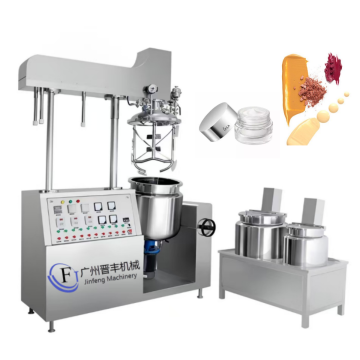Industrial Automatic Syrup Making Vacuum Emulsifying Mixer
