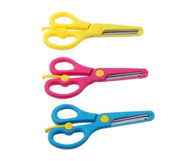 DIY Handmade Artistic Safety Scissors for Creative Children's Student Stationery