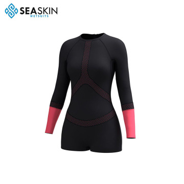 Seaskin Rear Zip Durable Neoprene 3mm Surfing Springsuit