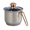 Even Heat Distribution Stainless Steel Milk Pot