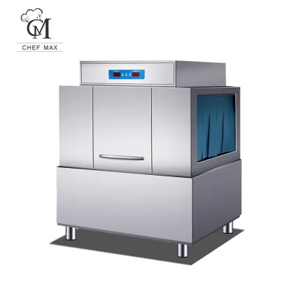 Chefmax 220 Volt Automatic Conveyor Commercial Energy Star Dishwasher for Kitchen with Dryer