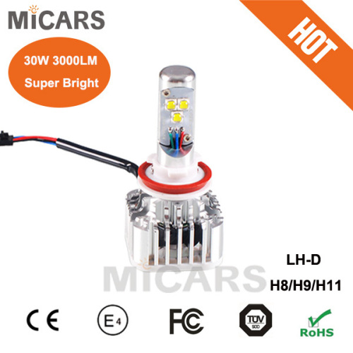 Wholesale China 30W car LED lamp, h8/h9/h11