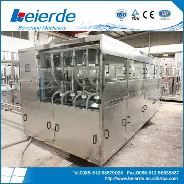 5 gallon barreled pure water filling machine