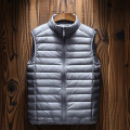 Sleeveless Stand Collar Duck Down Jacket